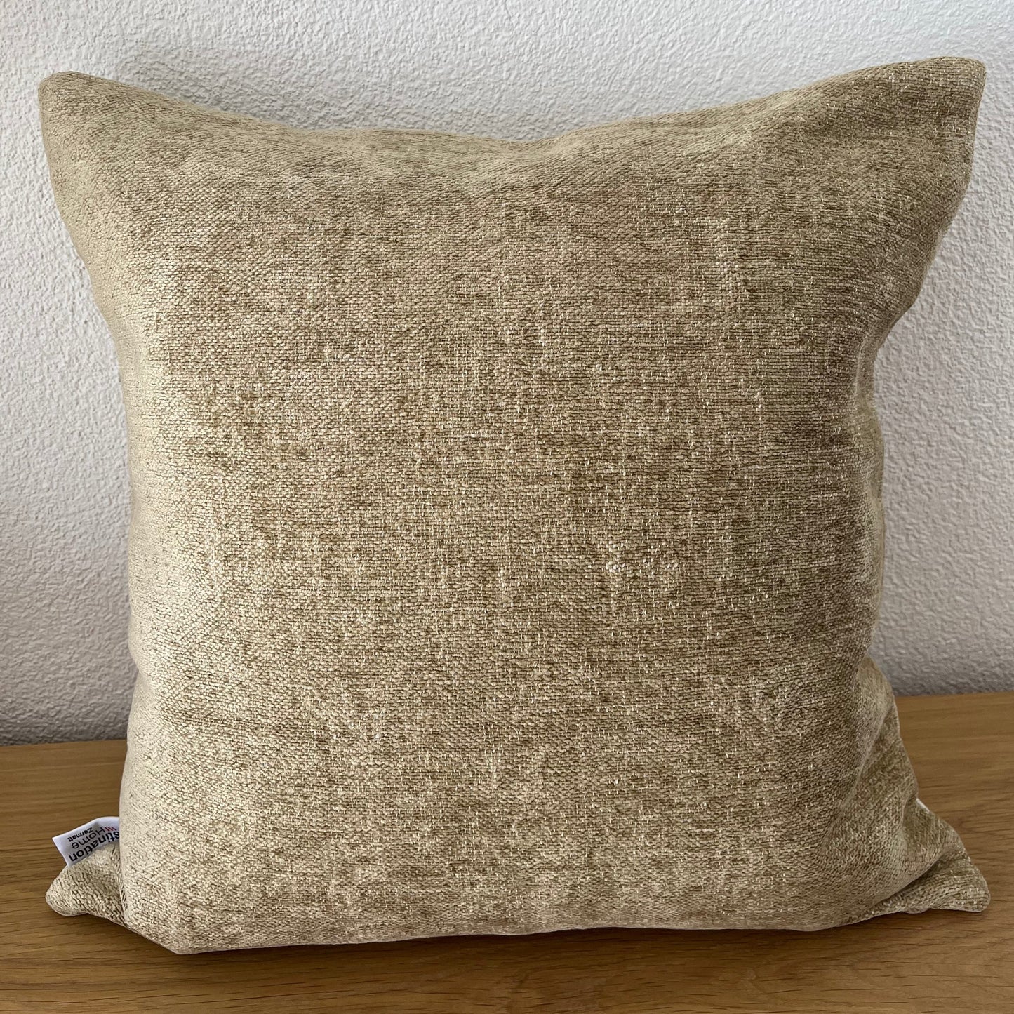 Blacknose Sheep cushion cover, three sheep, beige