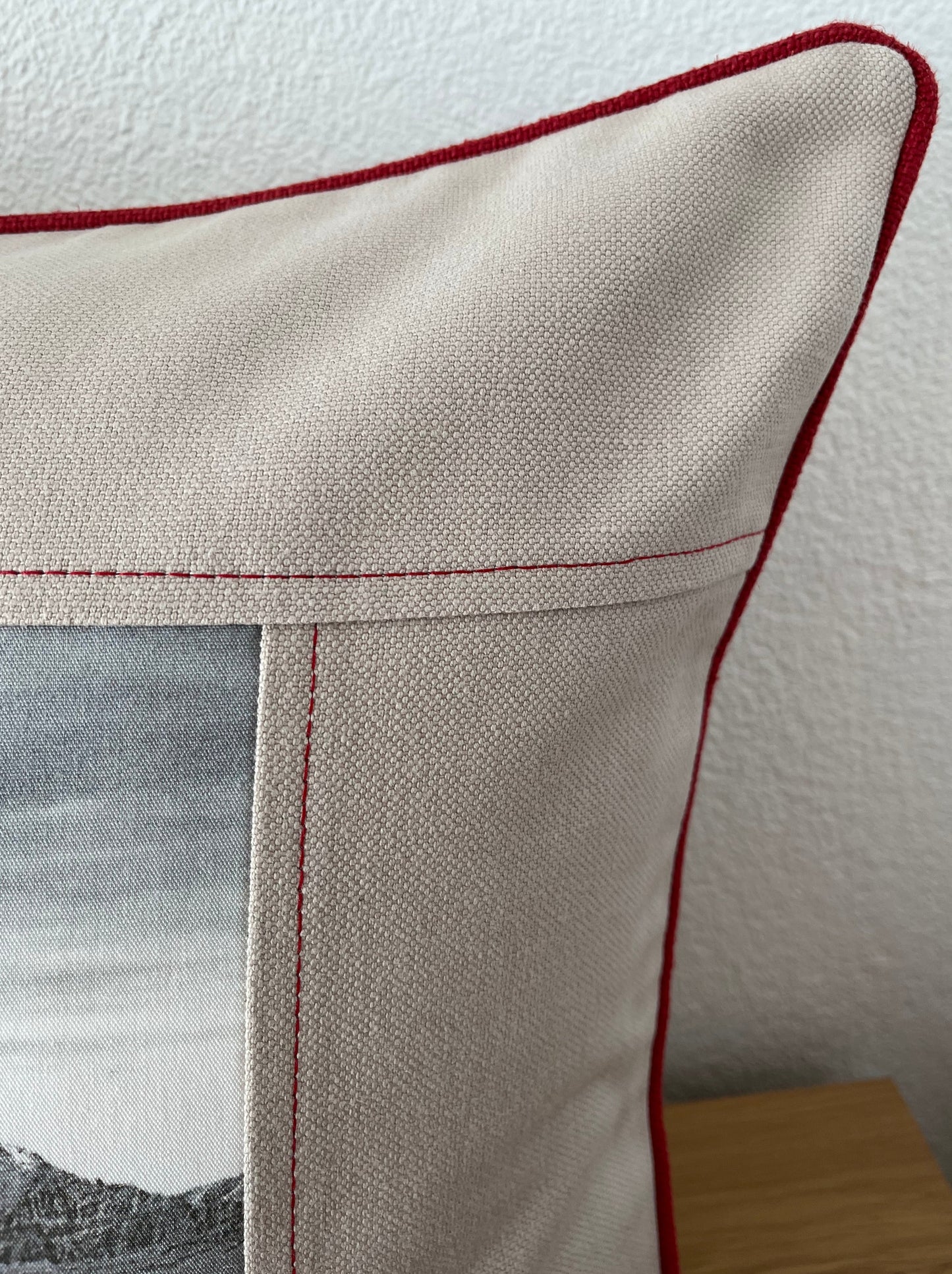 Matterhorn cushion cover, beige